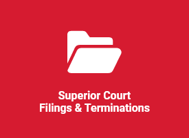 Superior Court Filings & Terminations tile